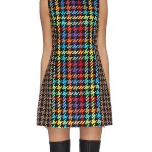 Houndstooth Tweed Dress ALICE + OLIVIA